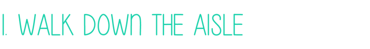 1-walk-down-the-aisle