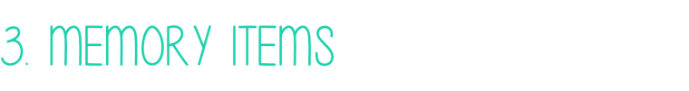 3-memory-items